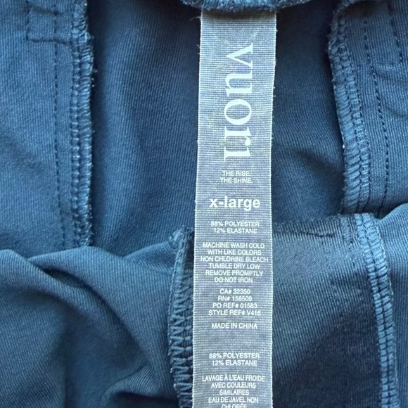 Vuori Sunday Performance Joggers Ink Heather Blue Size XL - Picture 8 of 10